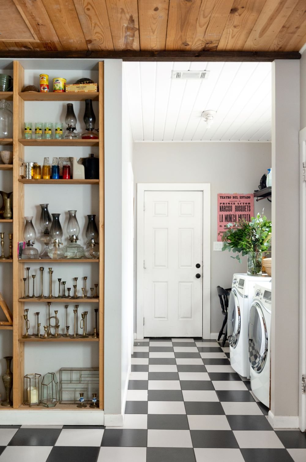 cuisine carrelage noir et blanc déco voyage clemaroundthecorner