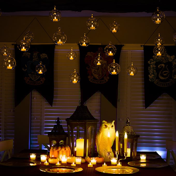 idée originale table pour halloween ou anniversaire fête thème harry potter