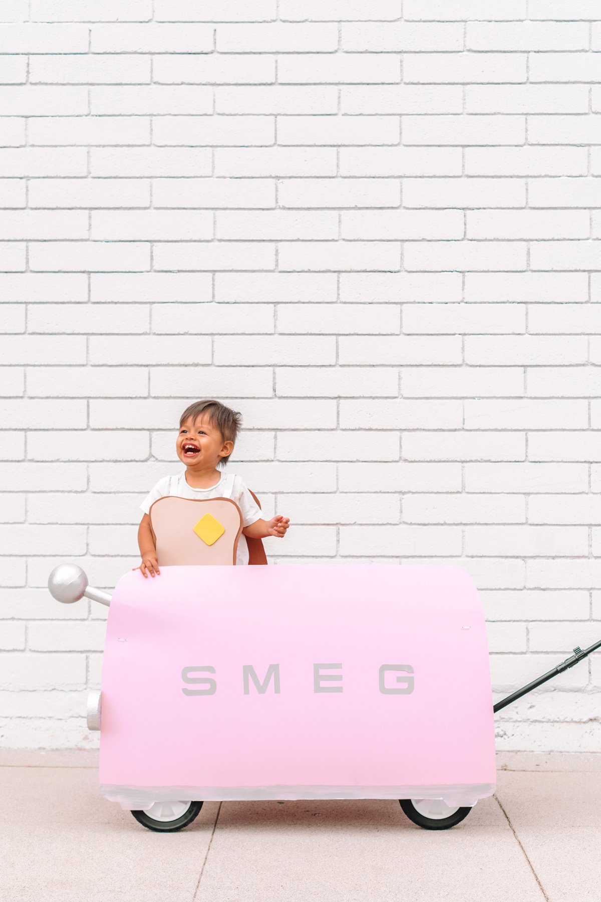 déguisement diy tuto tutoriel smeg toaster grille-pain idée originale tartine enfant costume diy