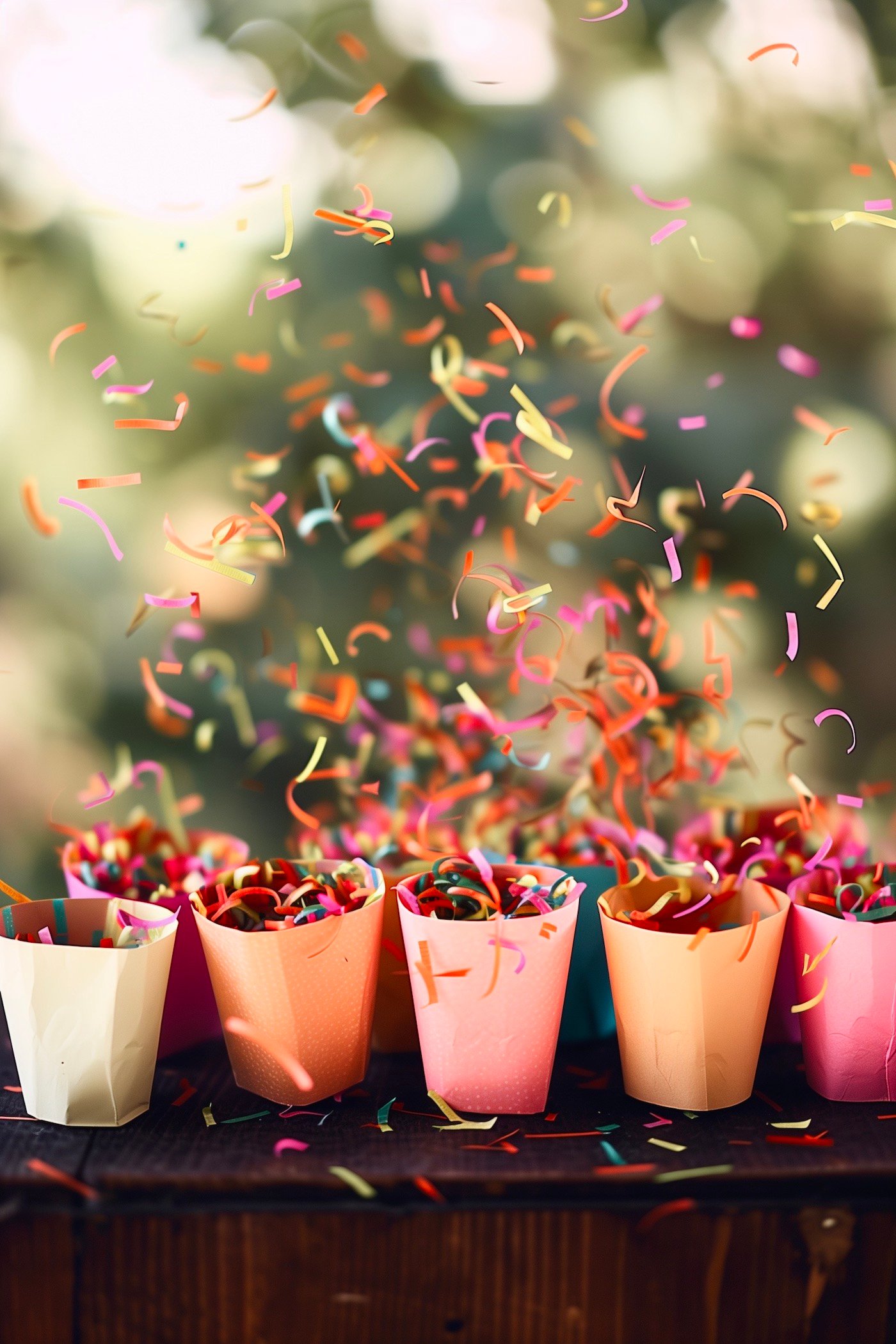 canon à confettis diy décoration papier recyclage - blog déco clem around the corner