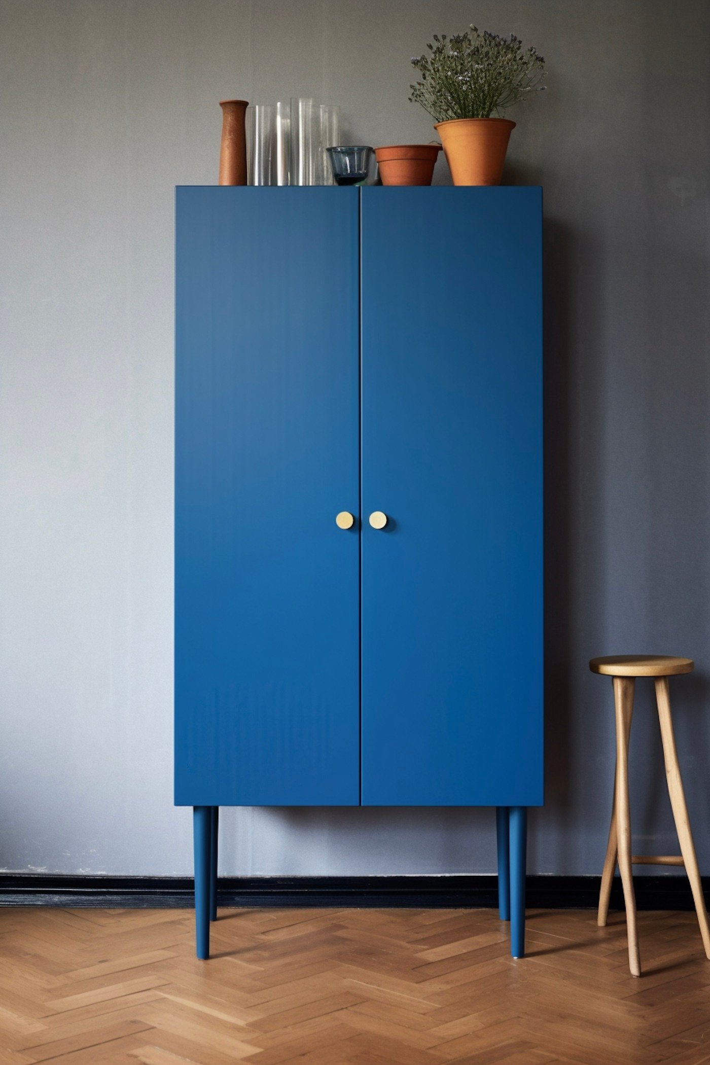 ikea ivar hack repeindre meuble bleu