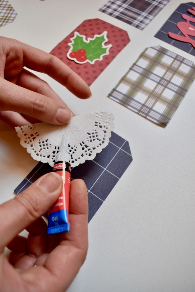 fabriquer soi-même calendrier avent vintage mignon