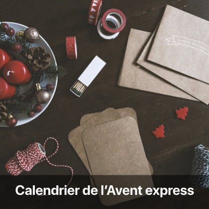 calendrier avent express tutoriel - blog diy création déco - clem around the corner