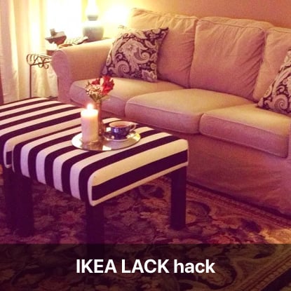 transformer table basse ikea lack en pouf design