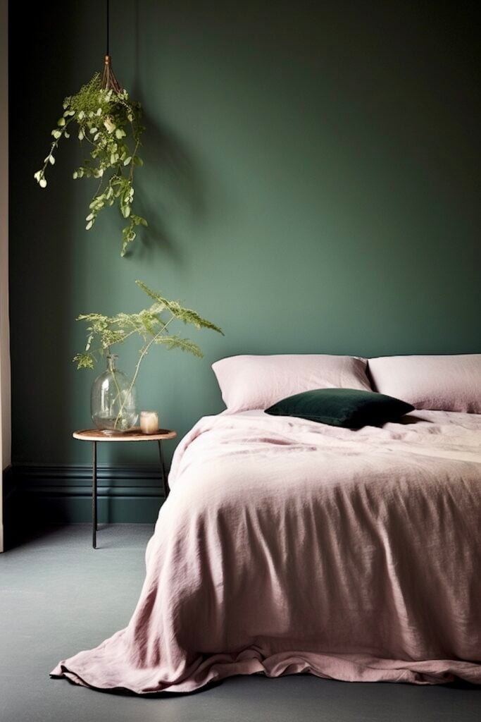 maison de campagne décoration minimaliste colorée