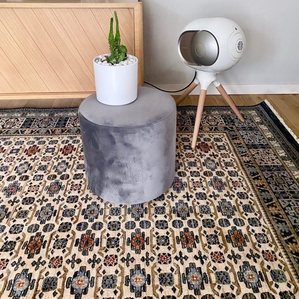 avantage tapis 100% laine qualité entretien conseil enceinte devialet design