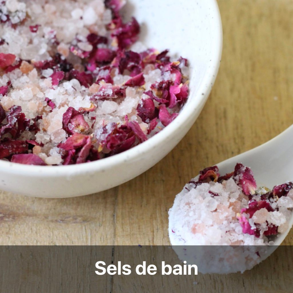 tutoriel recette écologique green sel de bain rose cosmétique