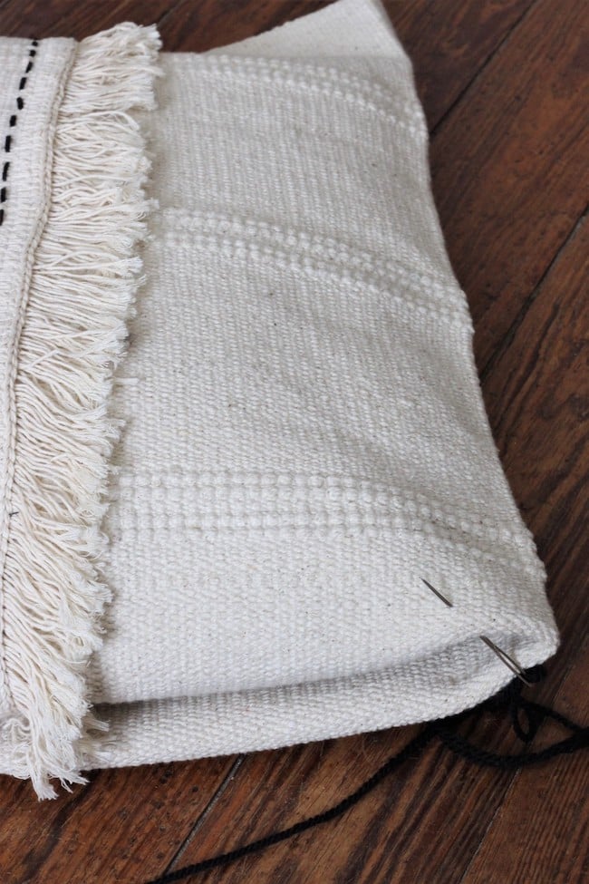 coussin brodé facile couture debutant tutoriel gratuit patron