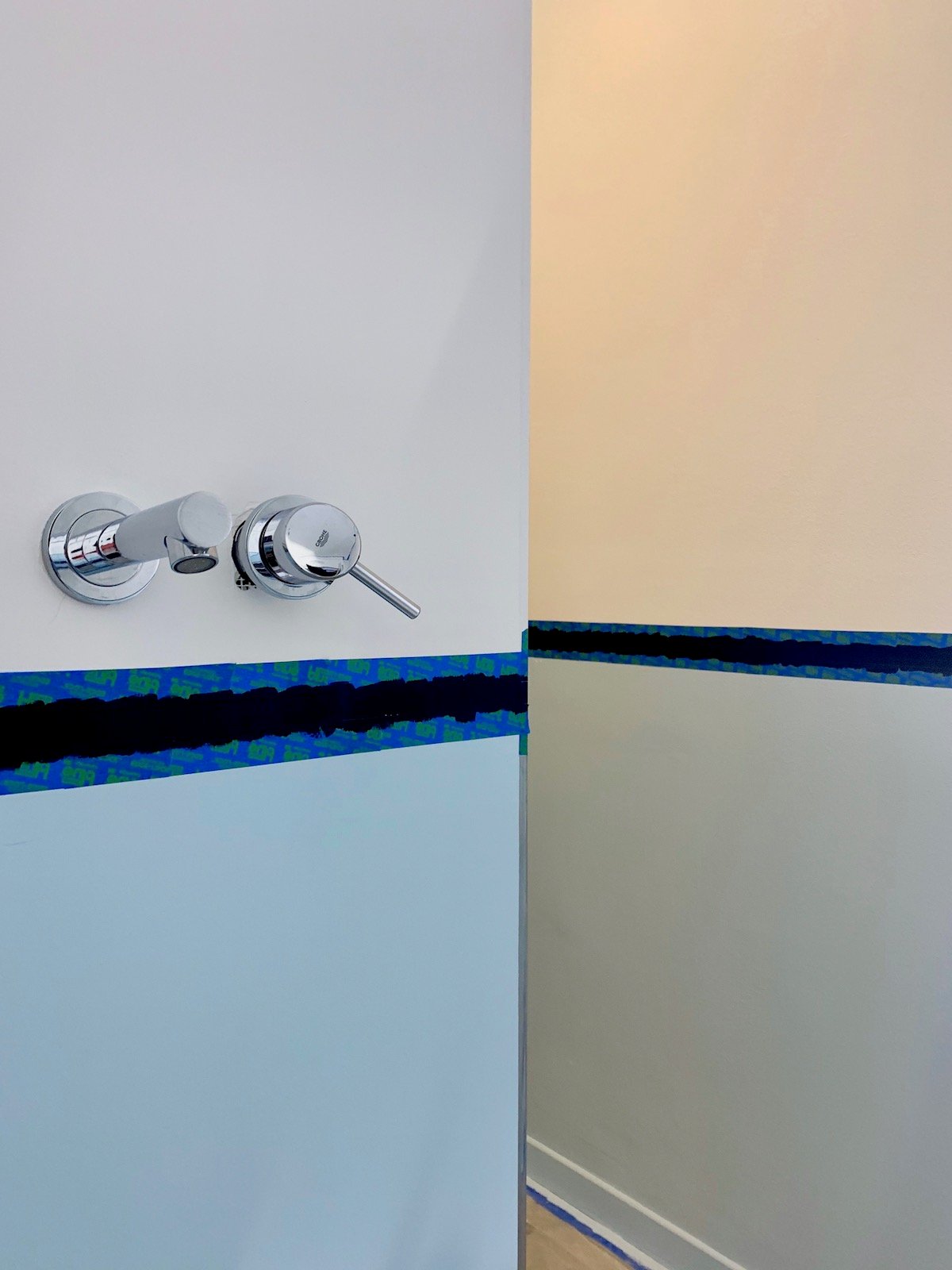 test ruban adhésif masquage peintre bleu salle de bain scotch blue avis