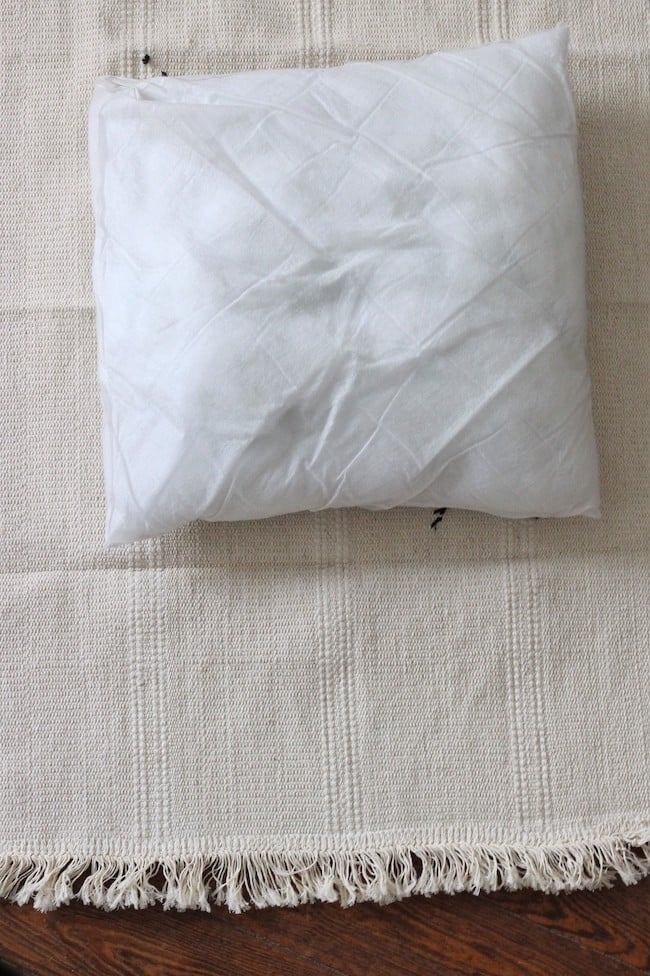 tutoriel couture original housse de coussin bohème art dessin facile