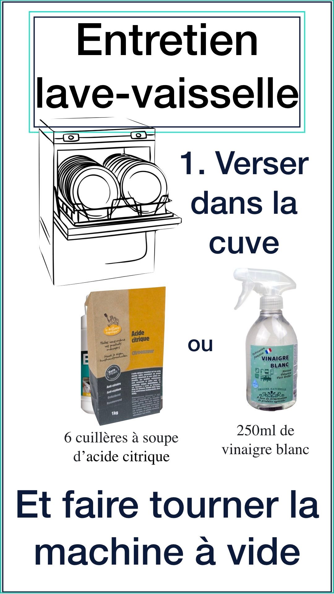 astuce grand ménage de printemps cuisine lave-vaisselle entretien naturel écolo - blog déco - clem around the corner