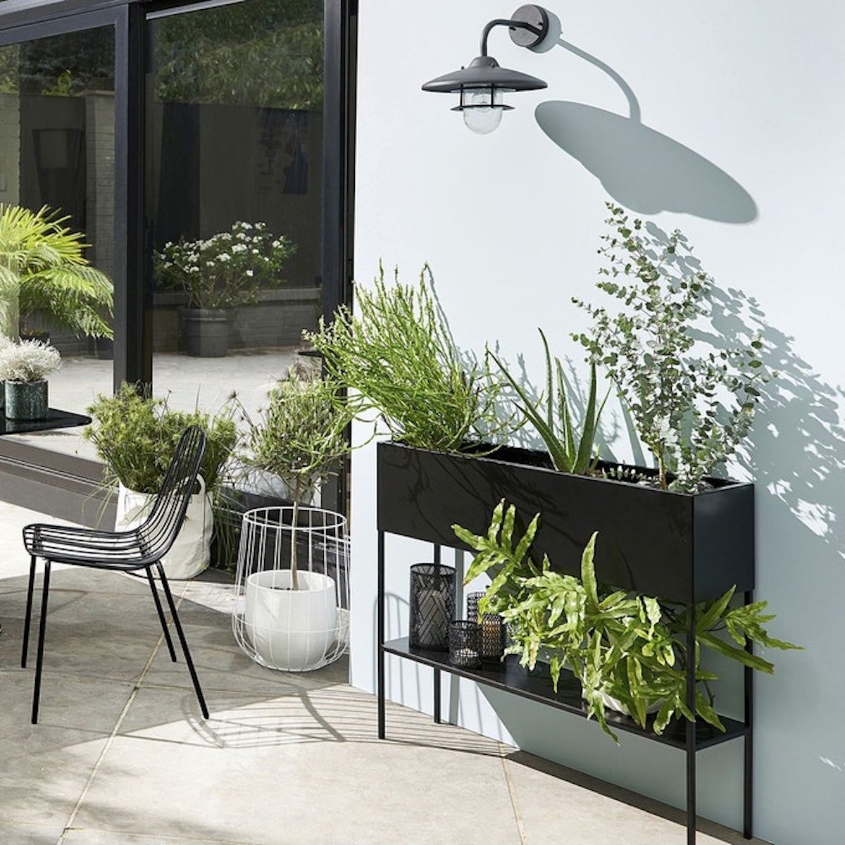 console planteur jardinière laredoute - blog déco - clematc