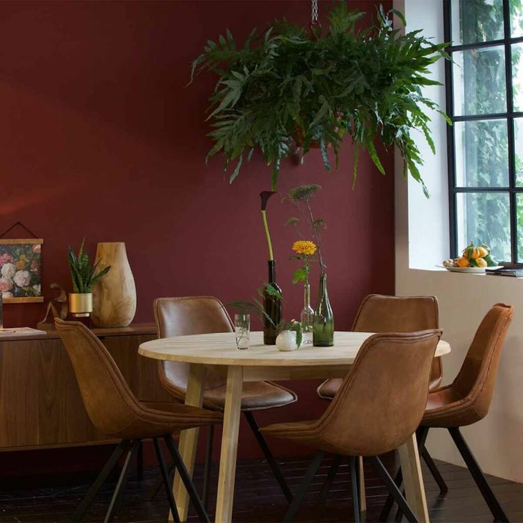 table à manger ronde en chêne massif disc - blog déco - clematc