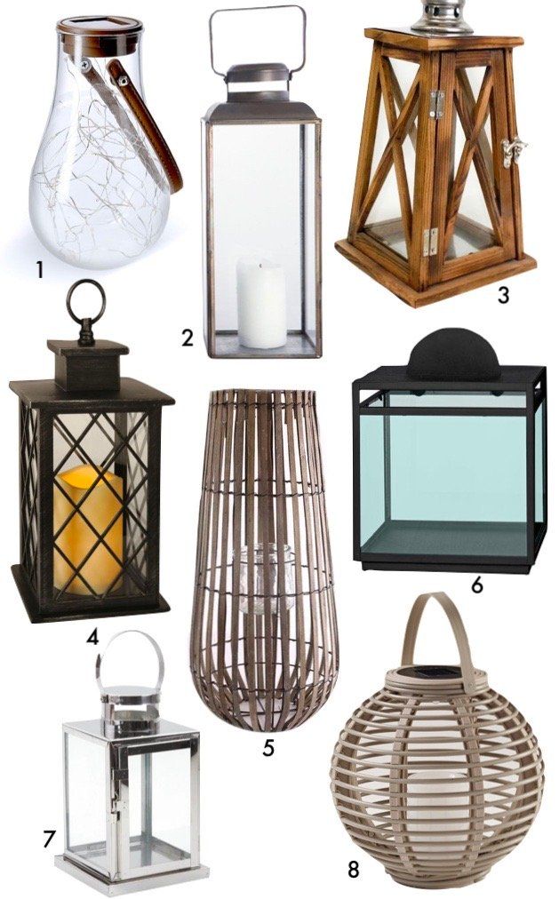 astuces conseils comment aménager sa terrasse lanterne éclairage retro vintage jardin