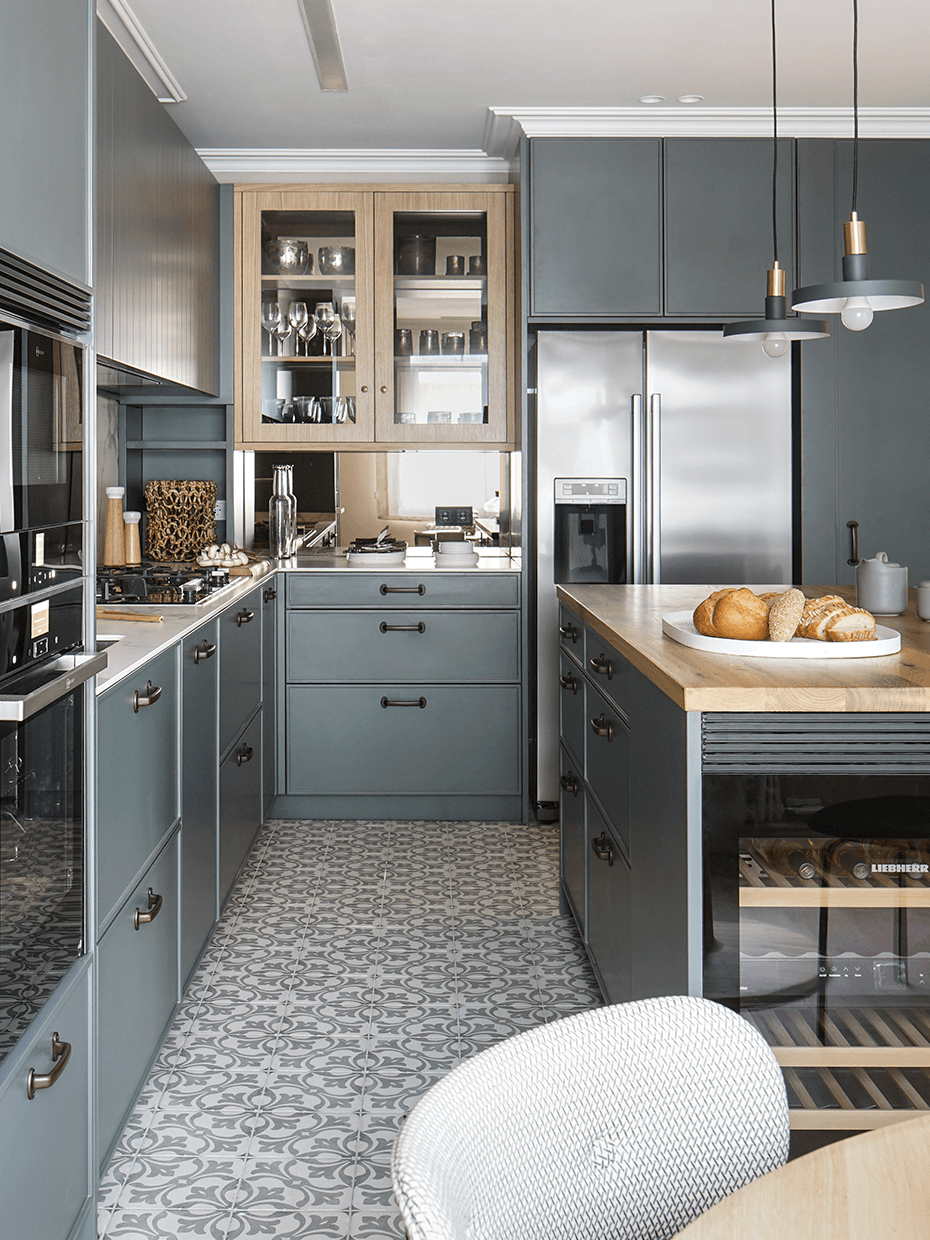 comment aménager cuisine Barcelone façon maison de campagne moderne