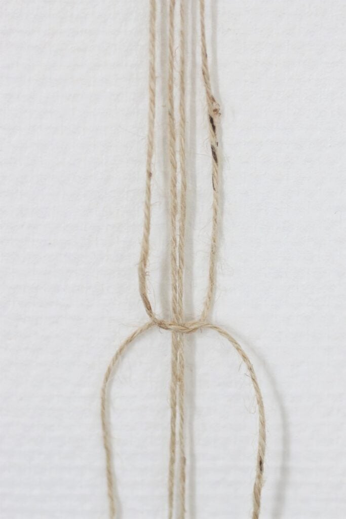 comment fabriquer soi-même pot suspendu vase pour fleur en corde