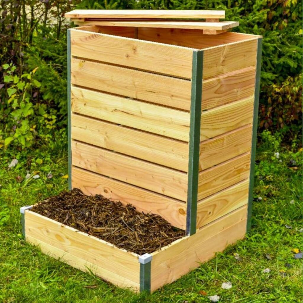 composteur en bois nature et découverte - blog déco - clematc