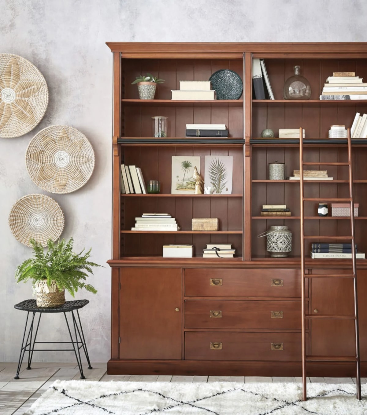 déco murale en jonc de mer décoration africaine ethnique interieure