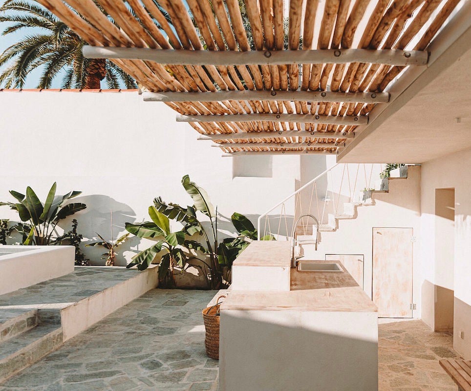 maison de vacances à Ajaccio Corse plage cuisine extérieur terrasse