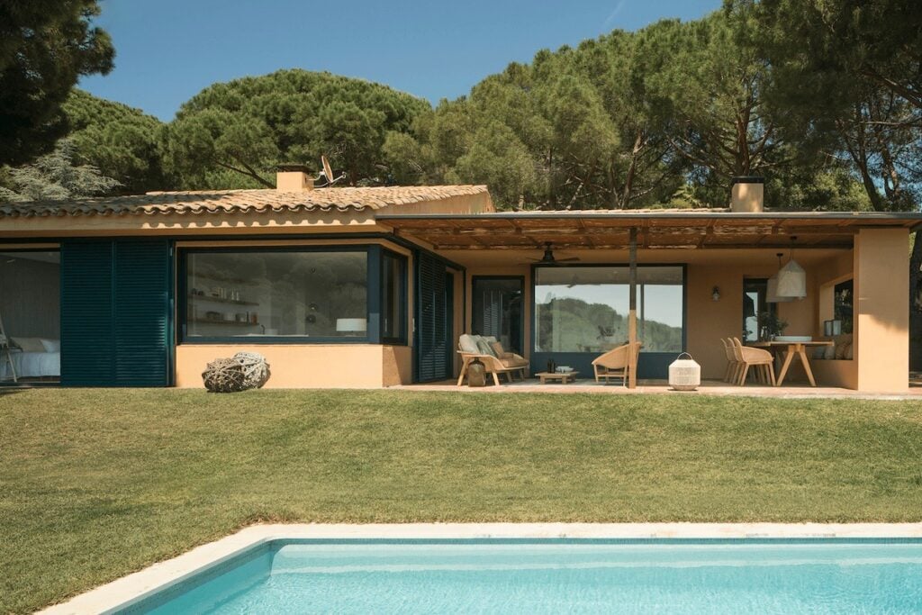 maison en pleine nature Barcelone Espagne plein pied villa - blog déco - clematc