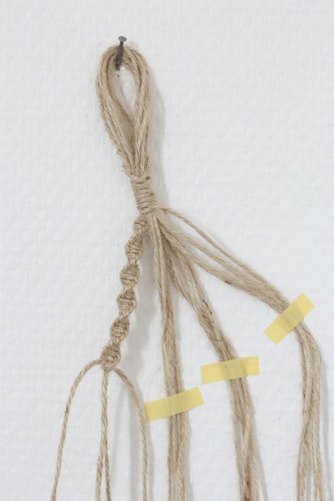 pas à pas tuto pot suspendu pour plante déco bohème