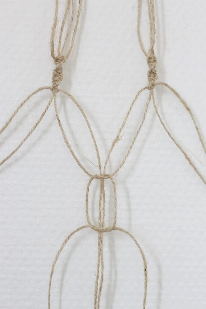 porte-plante macramé DIY technique vase suspendu décoration mariage bohème à faire soi-même