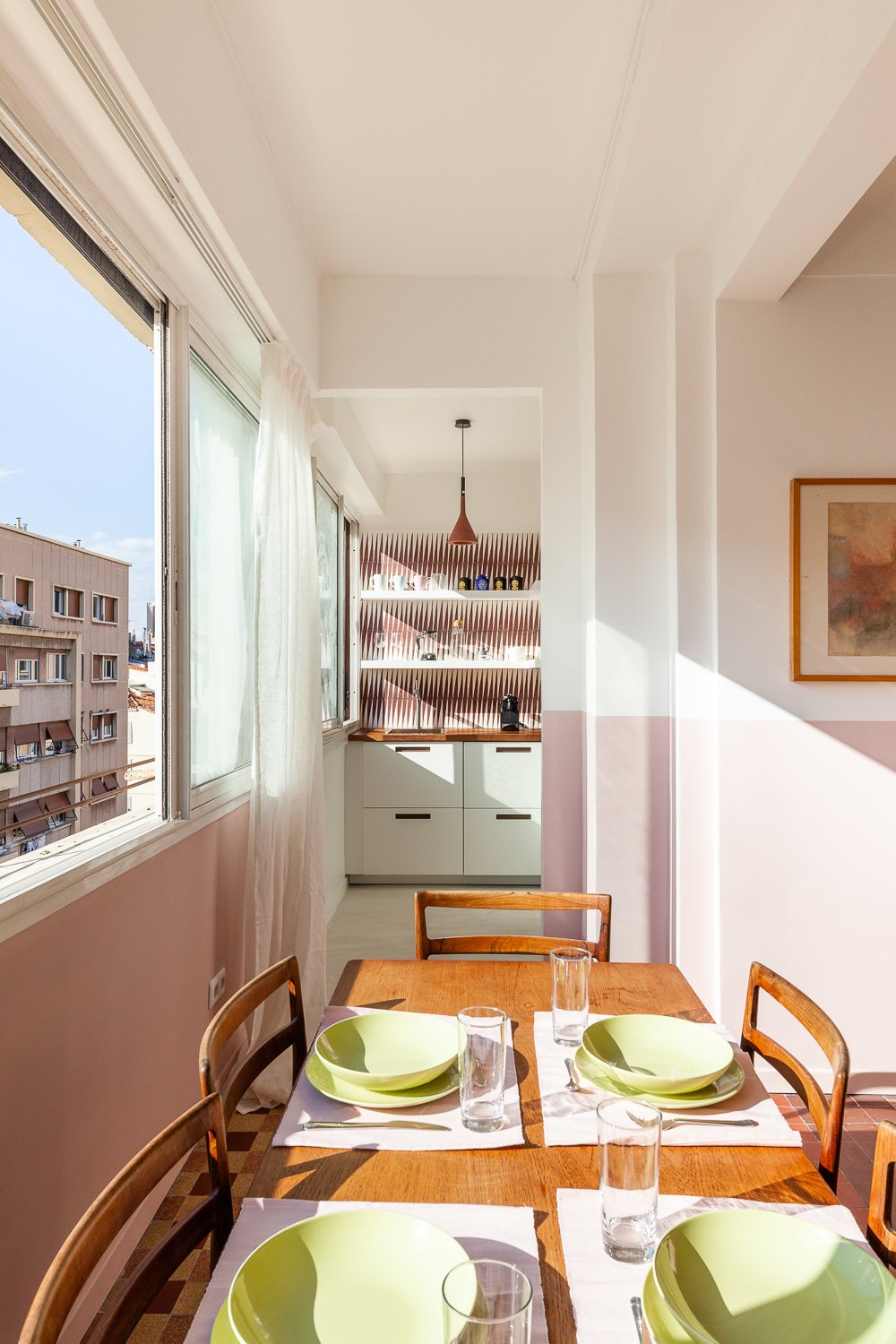 Fernand Pouillon Marseille salle à manger rétro vintage mid-century style déco - clem around the corner