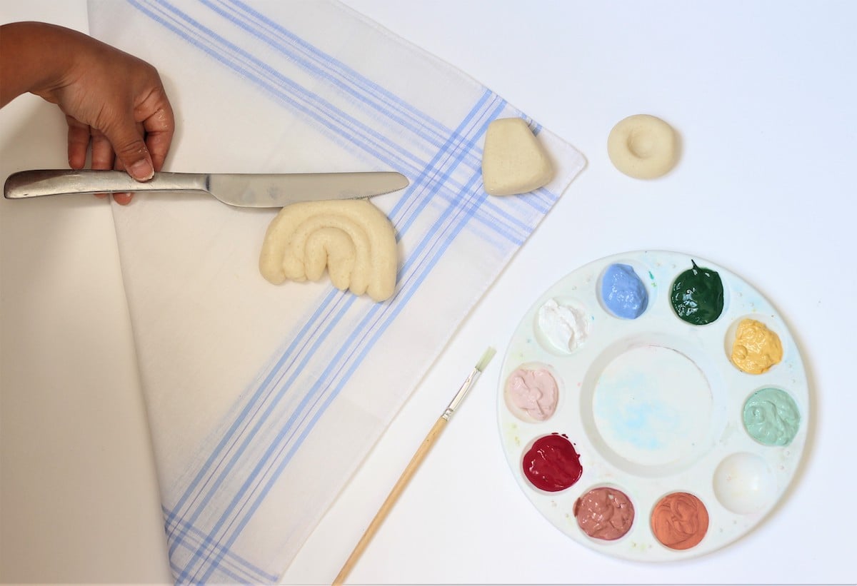 bricolage enfant petite fille grand-mère création - blog diy déco - clem around the corner