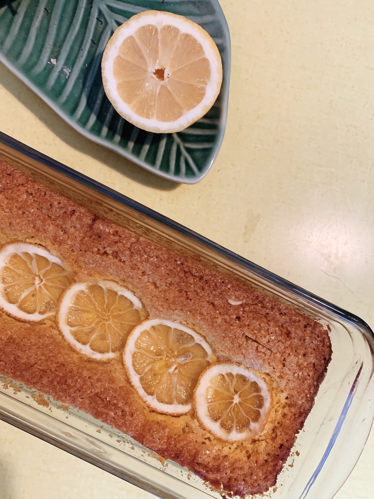 cake citron lemon limon eat bake gateau curcuma turmeric food