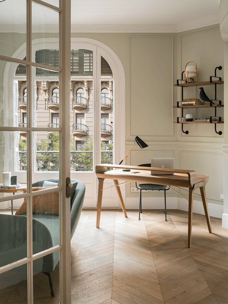 coin bureau espace télétravail maison à Barcelone clemaroundthecorner