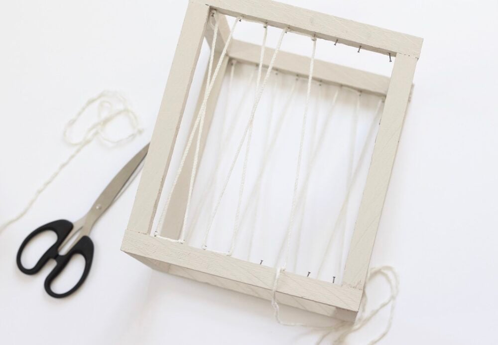 idée décoration avec chute de bois tasseau en pin corde ficelle