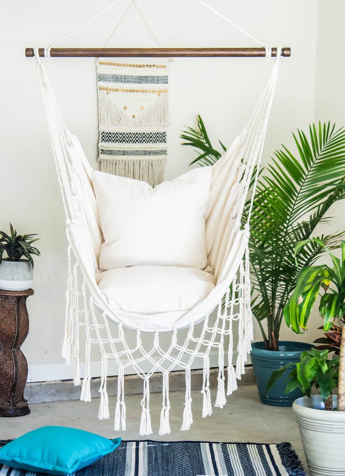 macramé hammock chair chaise hamac style bohème
