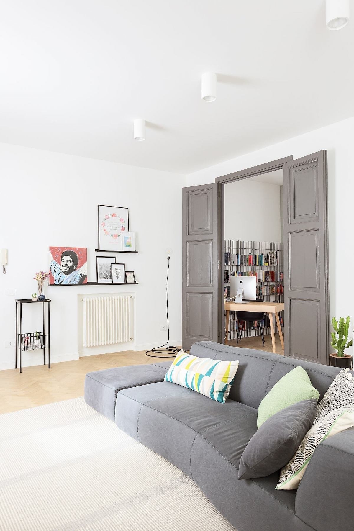 Frascati appartement 3 pièces espace bureau à la maison salon ouverte calme confort concentration