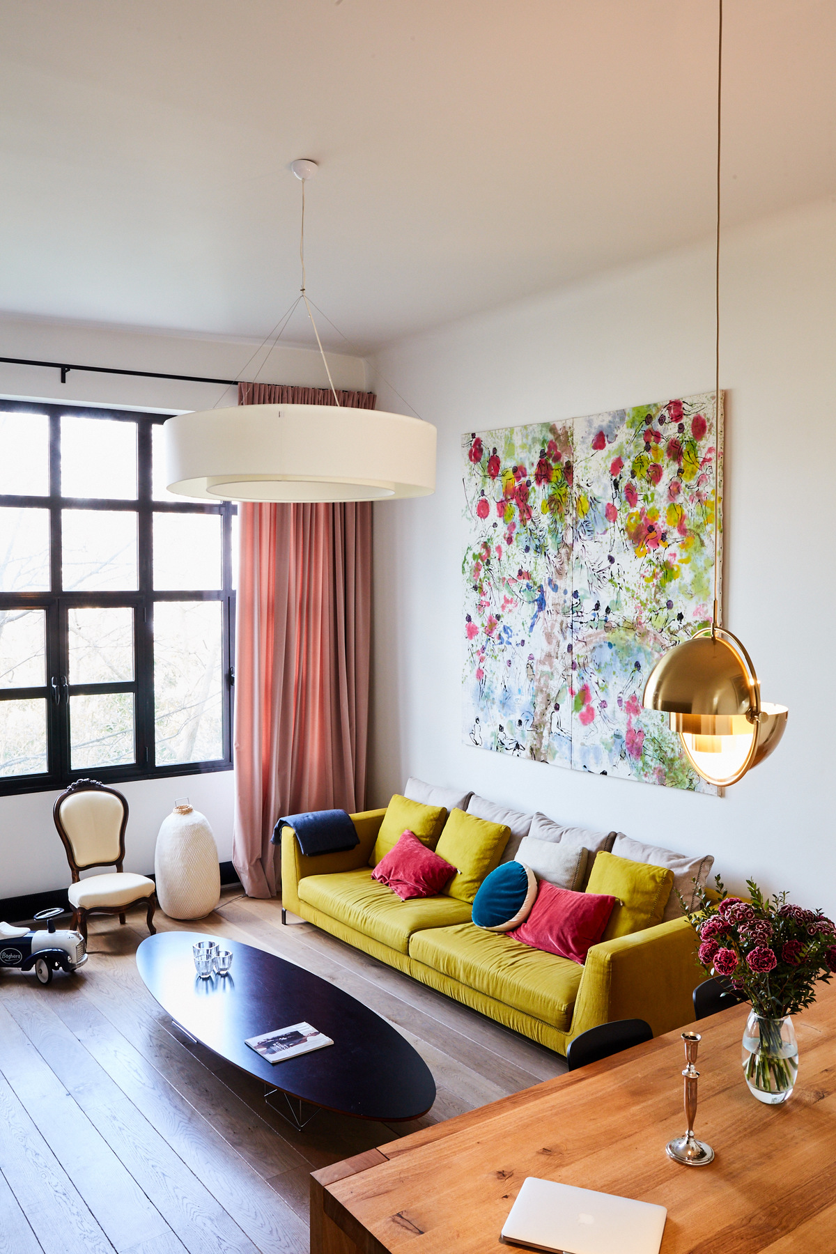 salon coloré déco années 30 - blog design - clem around the corner