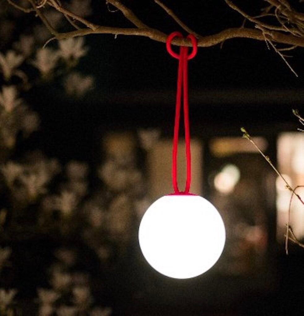 suspension fatboy boule nomade - blog déco - clemaroundthecorner