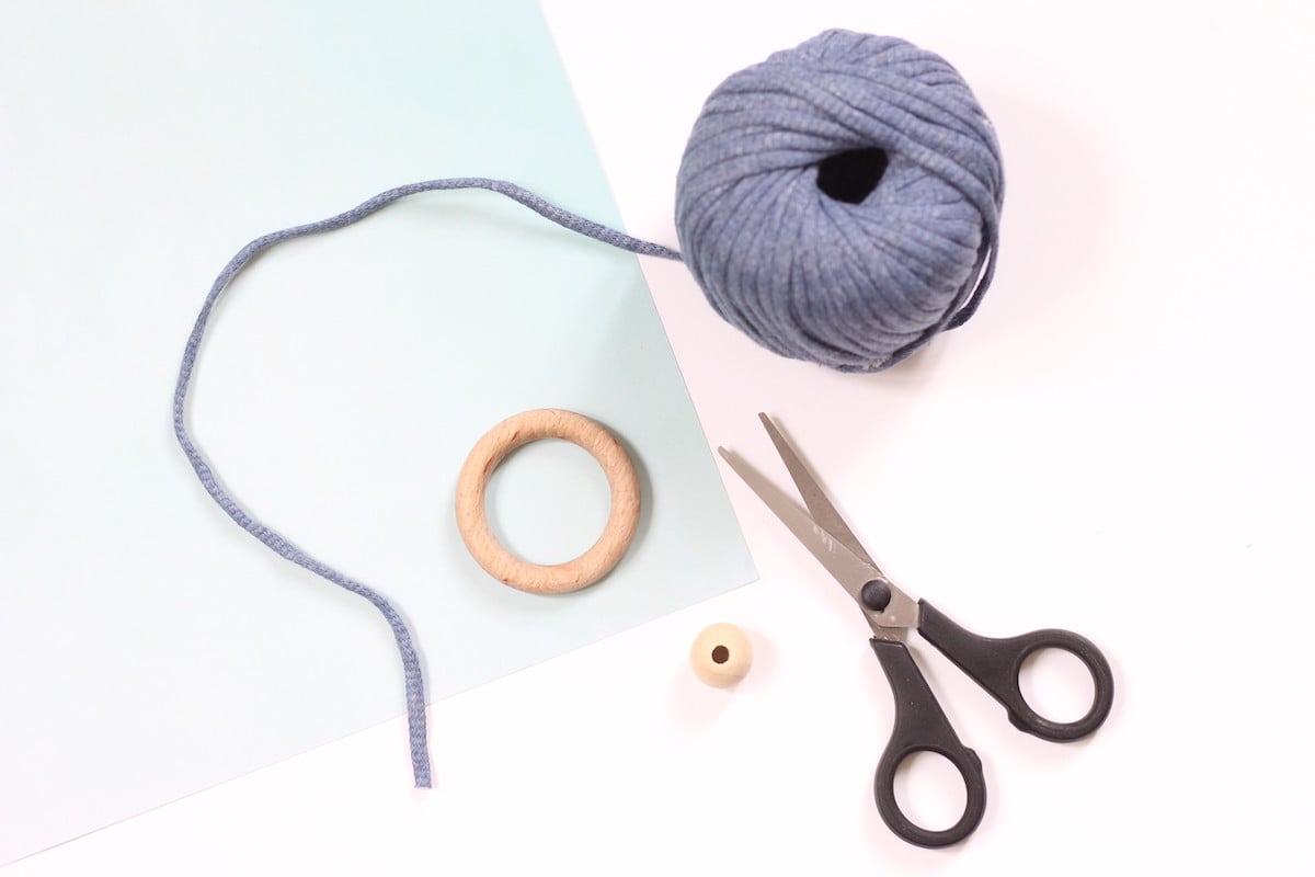 upcycling anneau bois tringle rideau idée déco orignal fil traphilo