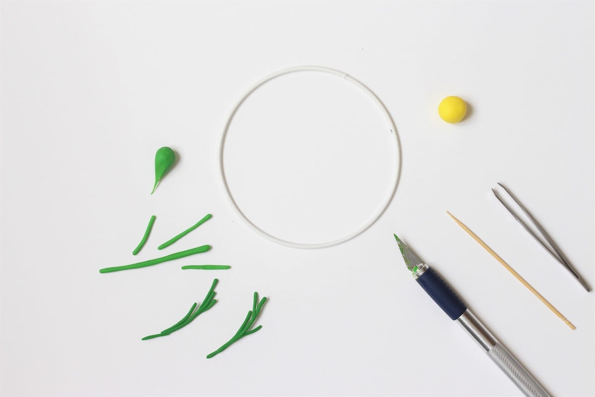 activité bricolage enfant pâte à modeler coloré décoration chambre