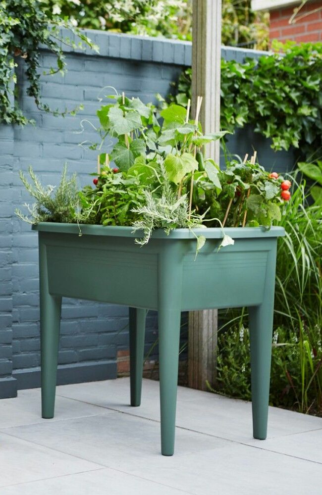 avoir un potager bio en ville jardinière sur pied - blog déco - clem around the corner