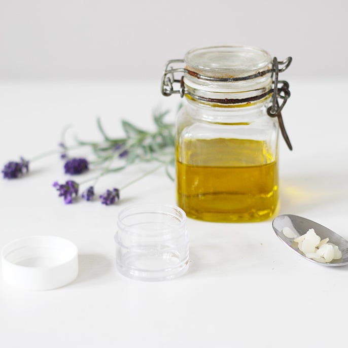 baume huile végétale lavande recette maison