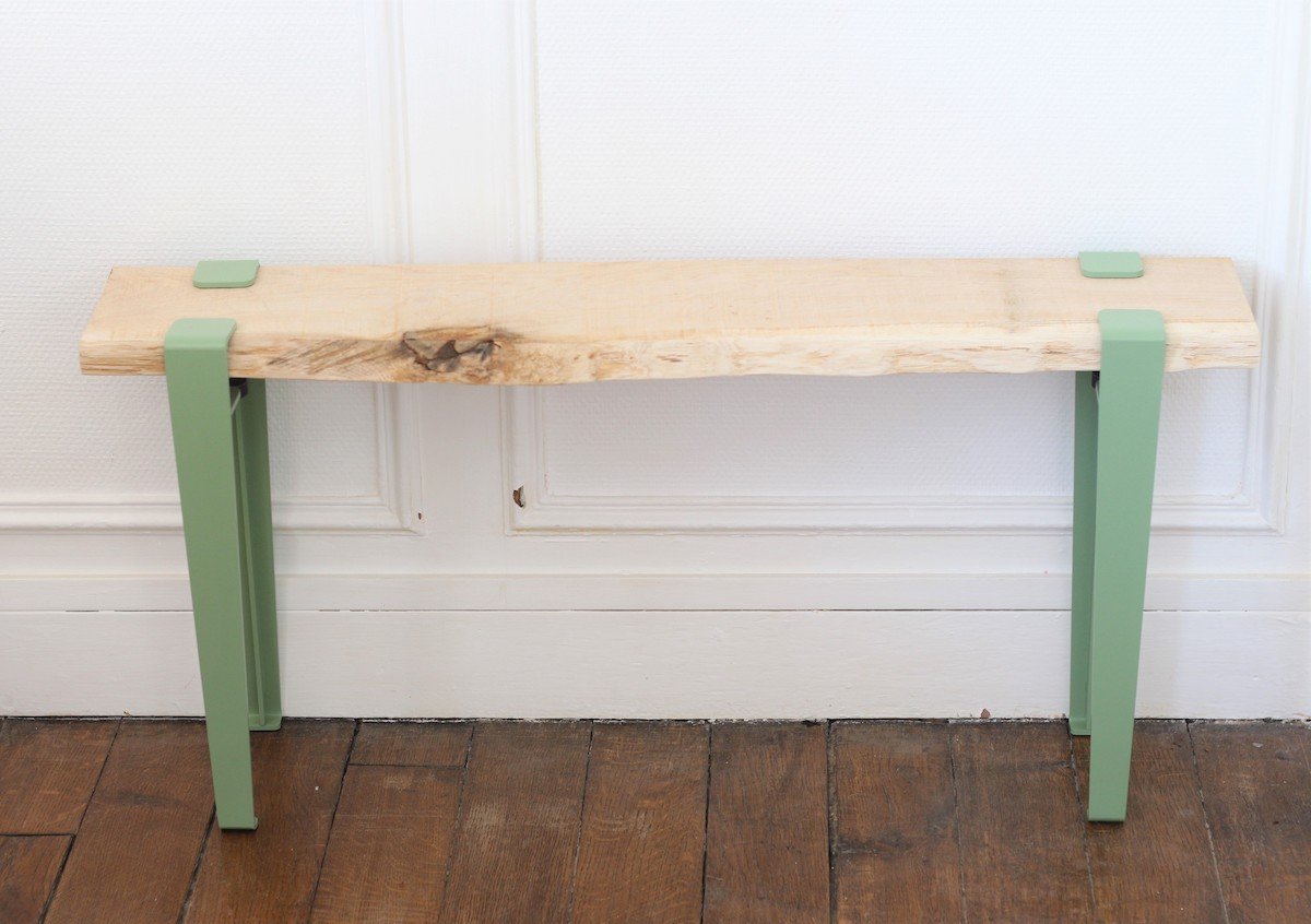 comment installer pied tiptoe console basse décoration couloir aménager idée décoration