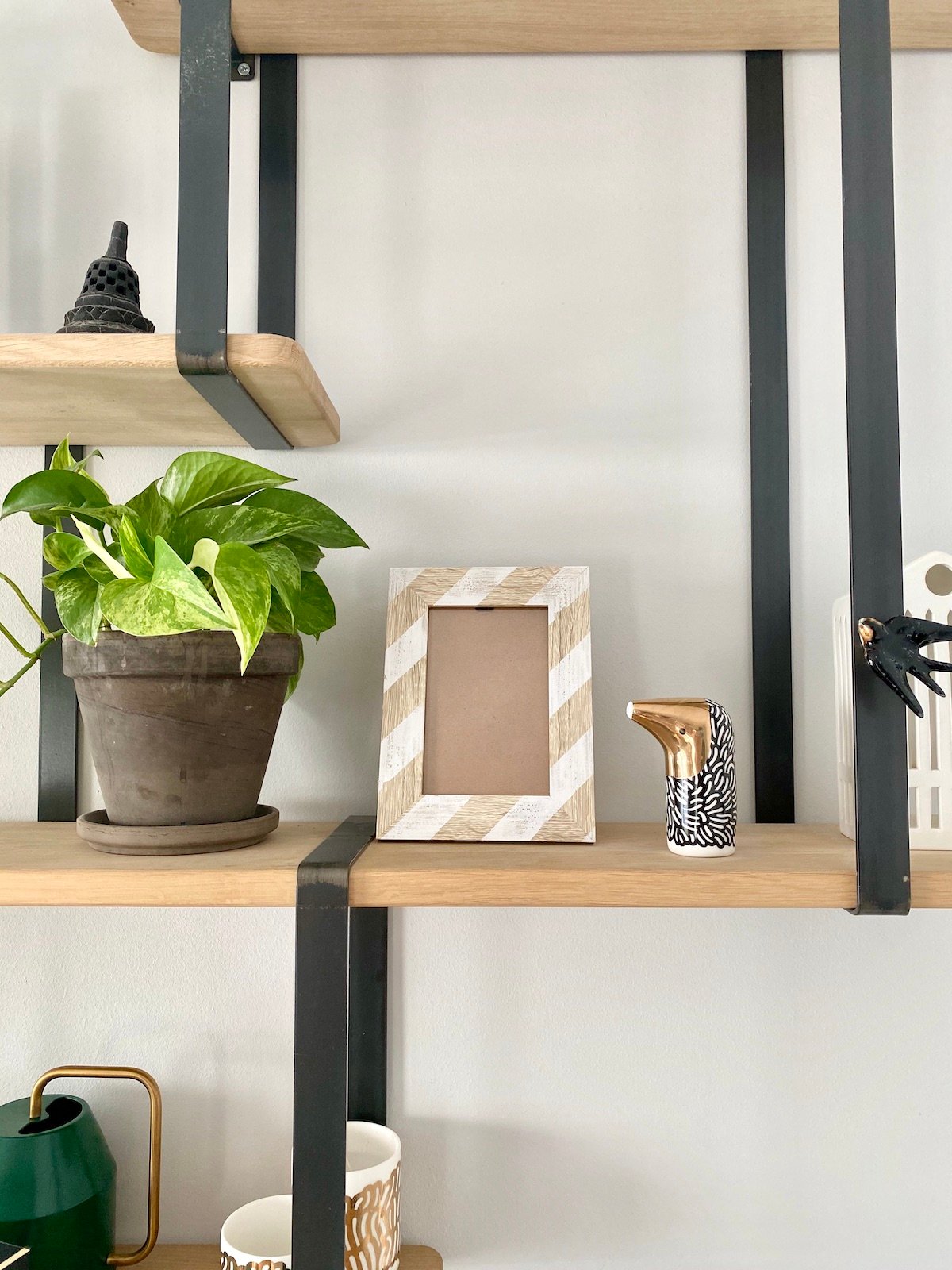 objet à personnaliser en bois cadre photo souvenir cadeau grand mère père fait-main