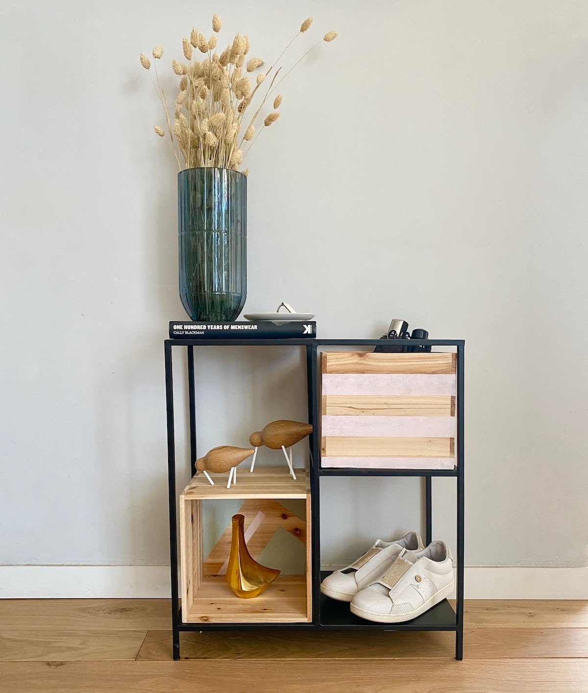 personnaliser meuble rangement bois métal caisse vin bois blog déco - clem around the corner