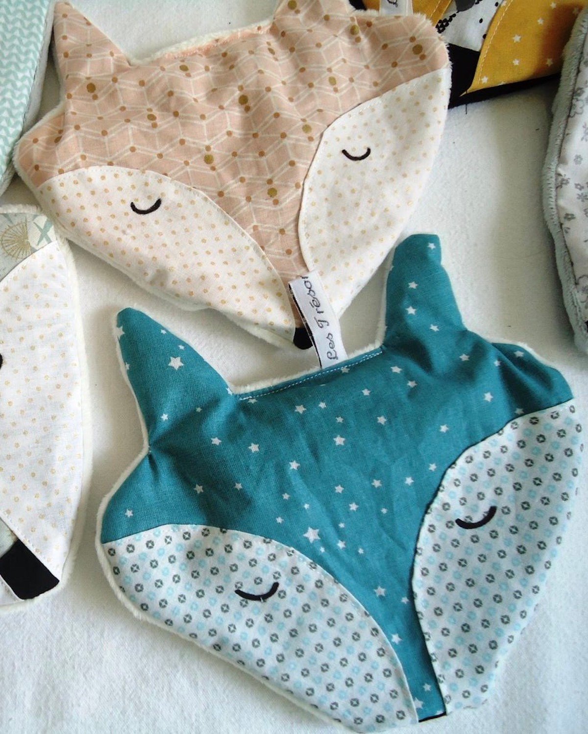 pochette renard chauffante motif tissu diy écolo - blog déco - clemaroundtheocrner