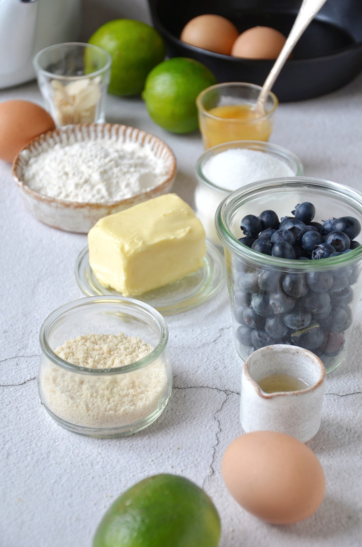 que faire avec des myrtilles dessert gourmand amande citron miel