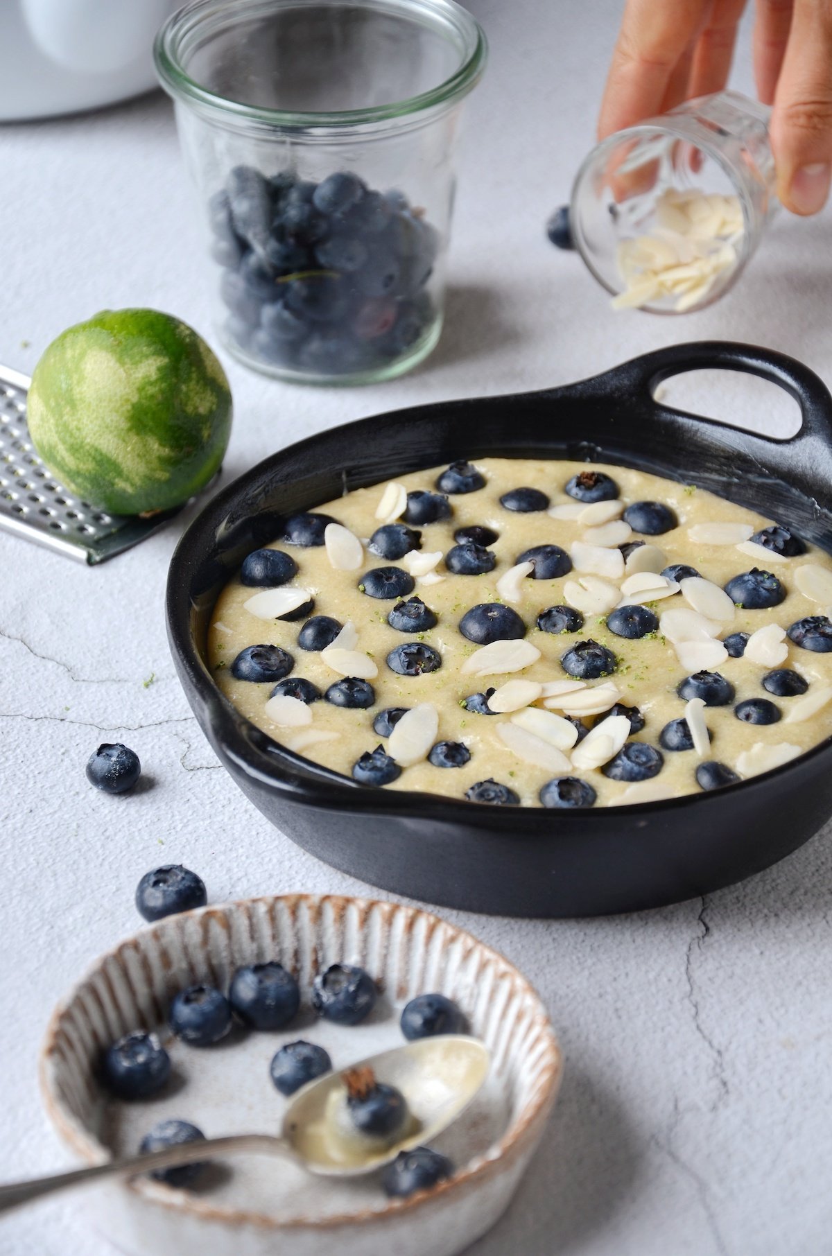 réussir recette financier myrtille citron vert fait maison