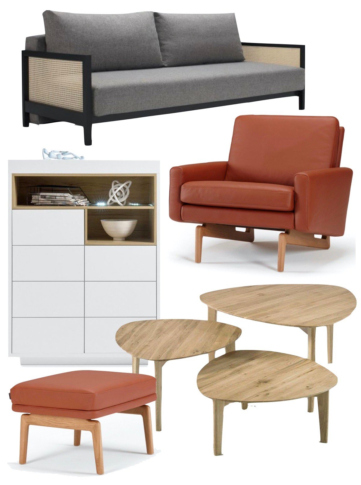 Avis Inside 75 canapé lit cannage rétro art déco