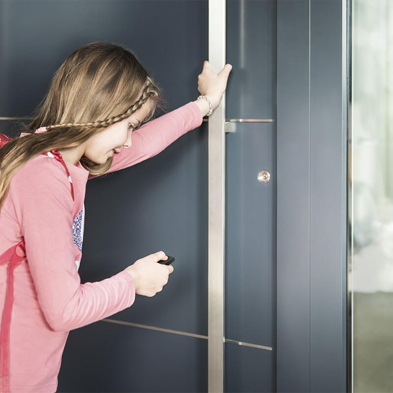 télécommande porte sans clé sécurité enfant