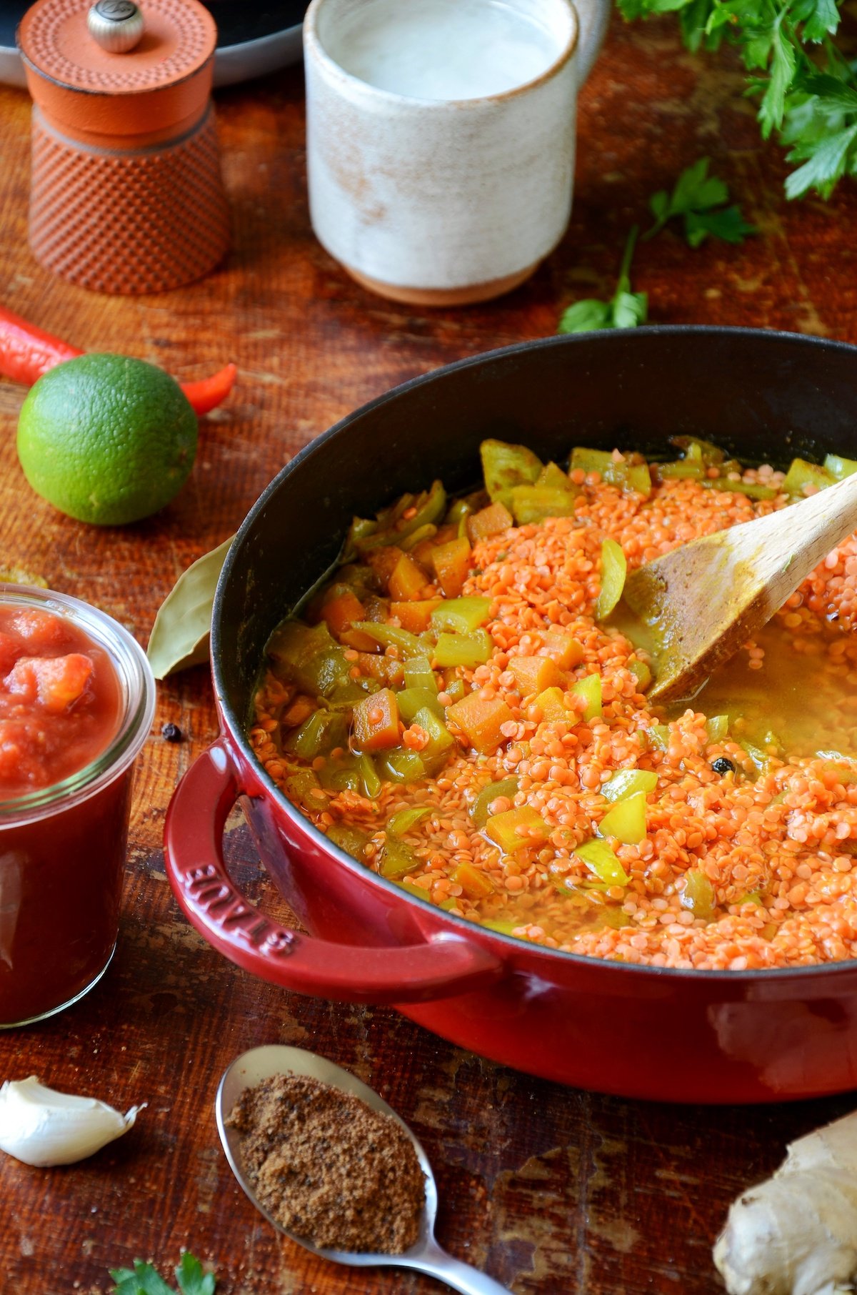comment cuisiner dahl de lentilles corail original plat végétarien
