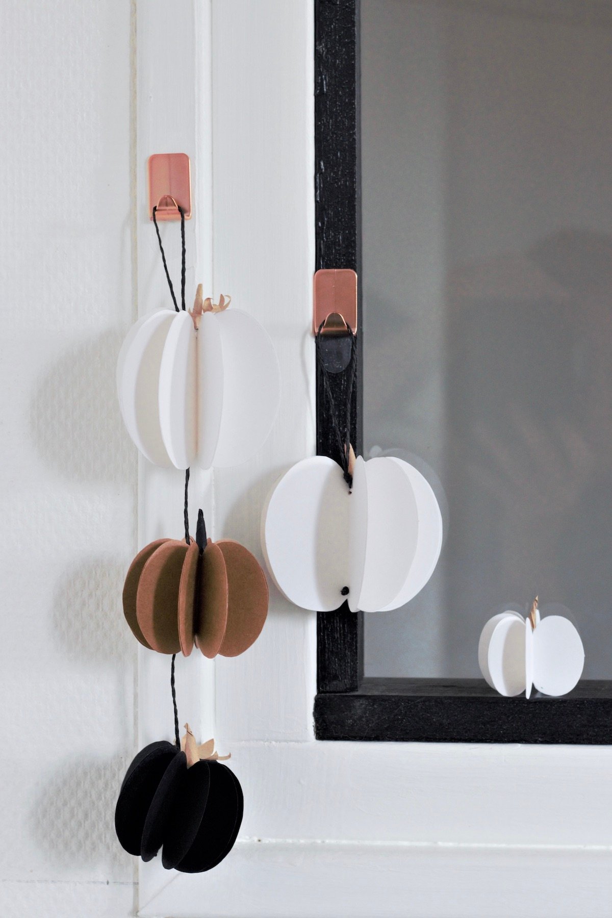 fabriquer citrouille papier collage origami facile Halloween