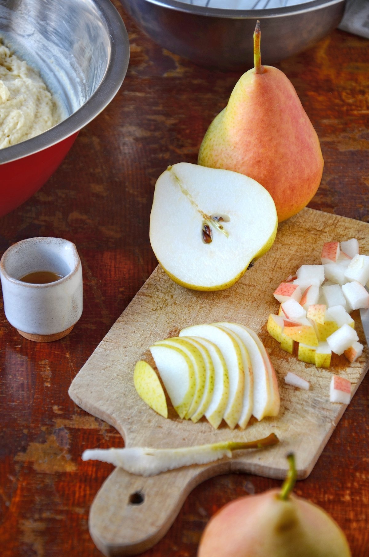 patisserie équilibrée à base de poire bio idée recette dessert régime